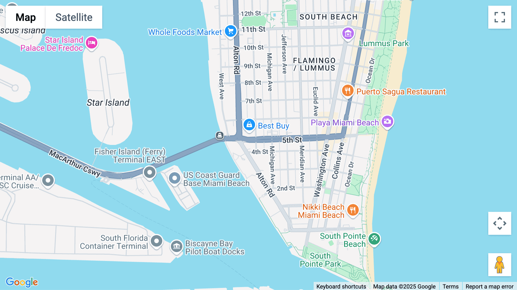 Click for interative map of 429 Lenox Avenue, 1st Floor, Miami