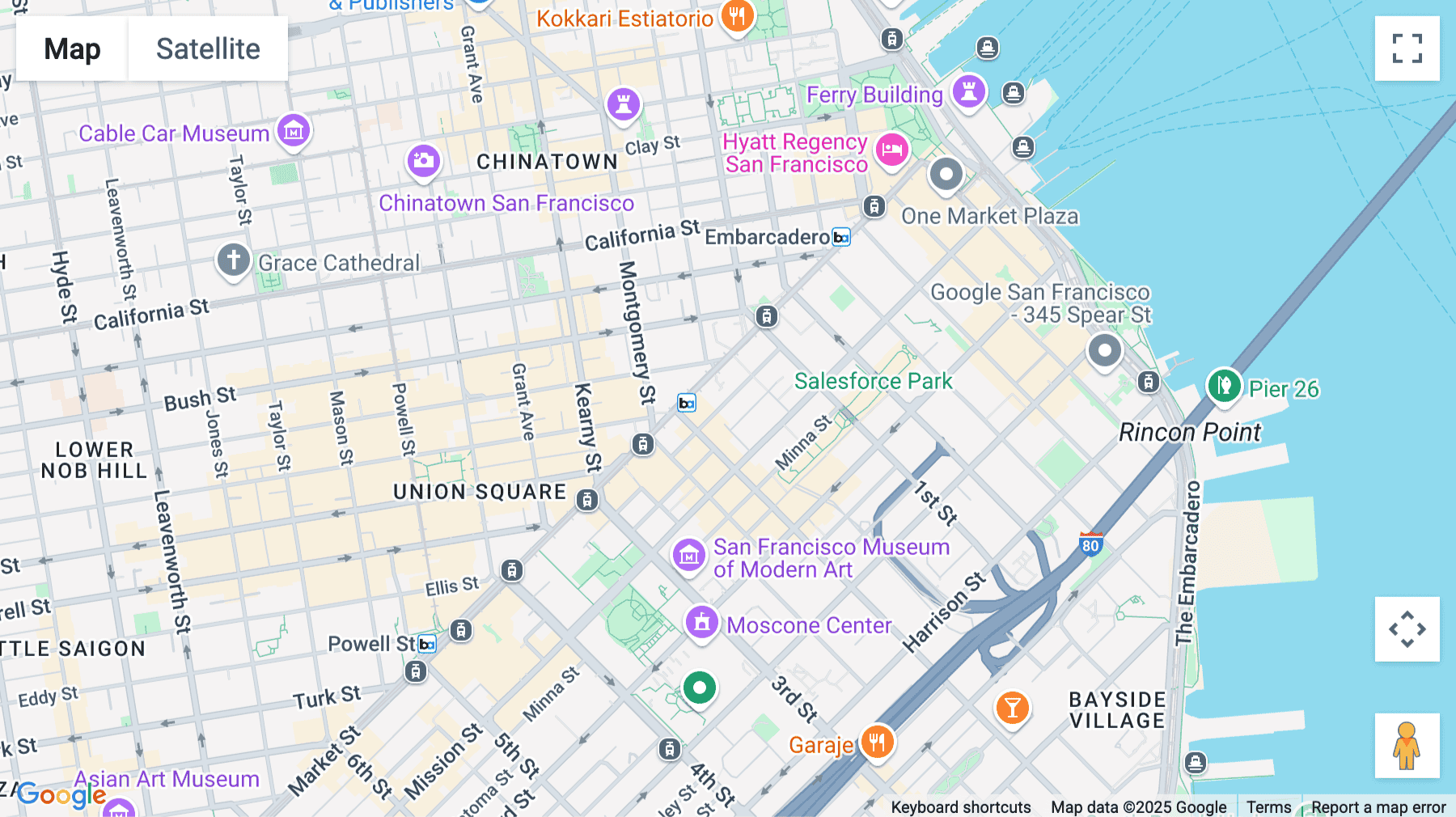 Click for interative map of 71 Stevenson Street, San Francisco
