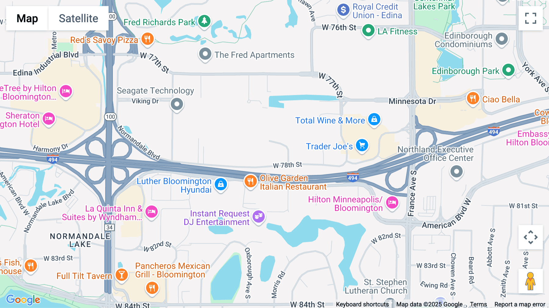 Click for interative map of 4470 West 78th Street Circle, 2nd Floor, Bloomington (IL)