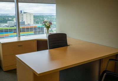 Office accommodations in central Edmonton