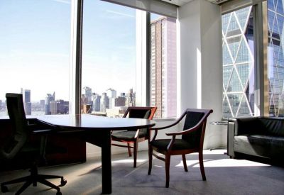Interior of 250 West 55th Street, 17th Floor