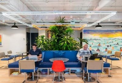 Exterior view of 100 West Broadway, The Hubb