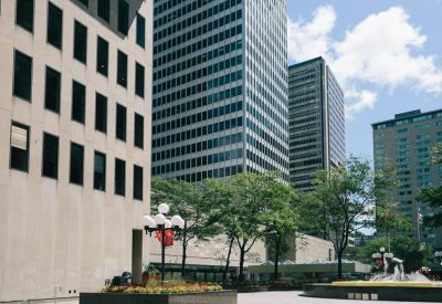 Exterior view of 3 Place Ville Marie, Suite 400