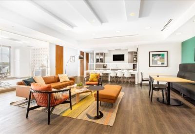 Exterior image of 300 Spectrum Center Drive, Suite 400