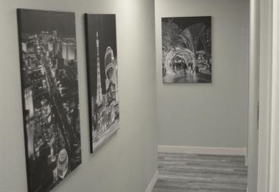 Exterior image of 3175 East Warm Springs Road