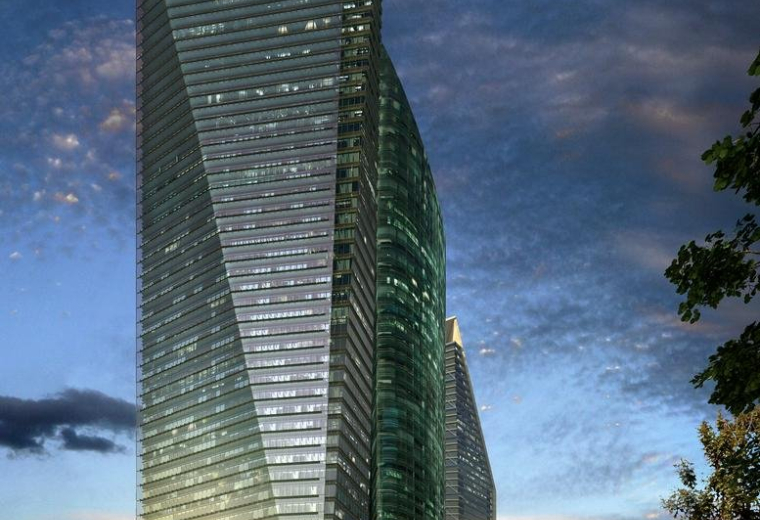 Exterior image of Paseo de la Reforma 509, Floor 16