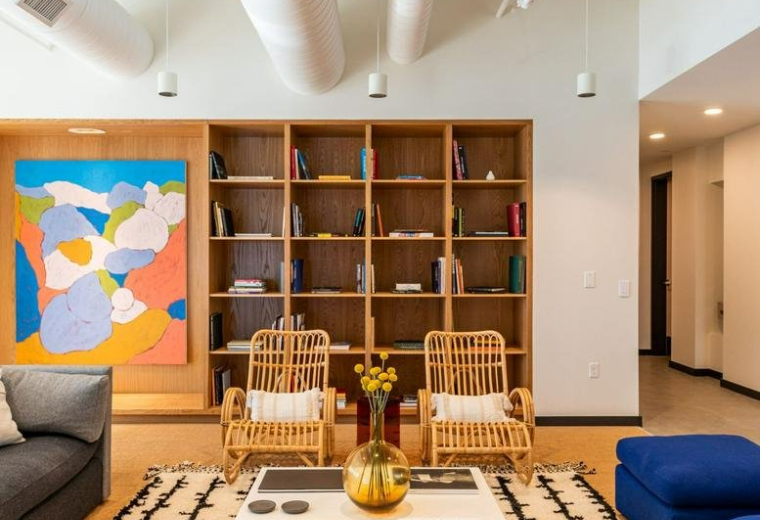 Interior of 205 Detroit Street, Financial House