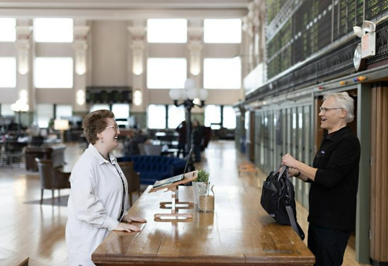 Interior of 400 South 4th Street, Suite 401, Minneapolis Grain Exchnage