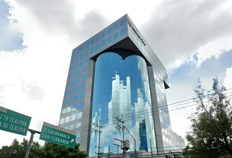 Executive offices in central Mexico City