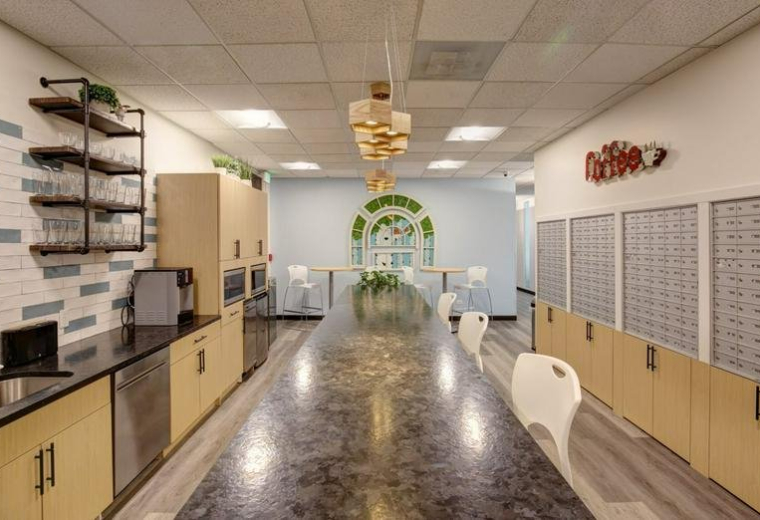 Interior of 501 South Cherry Street, 11th Floor