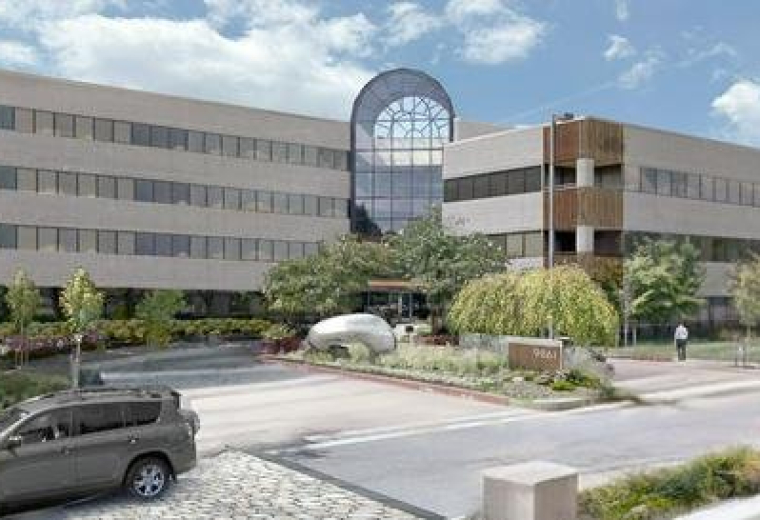 Executive office centres in central Columbia