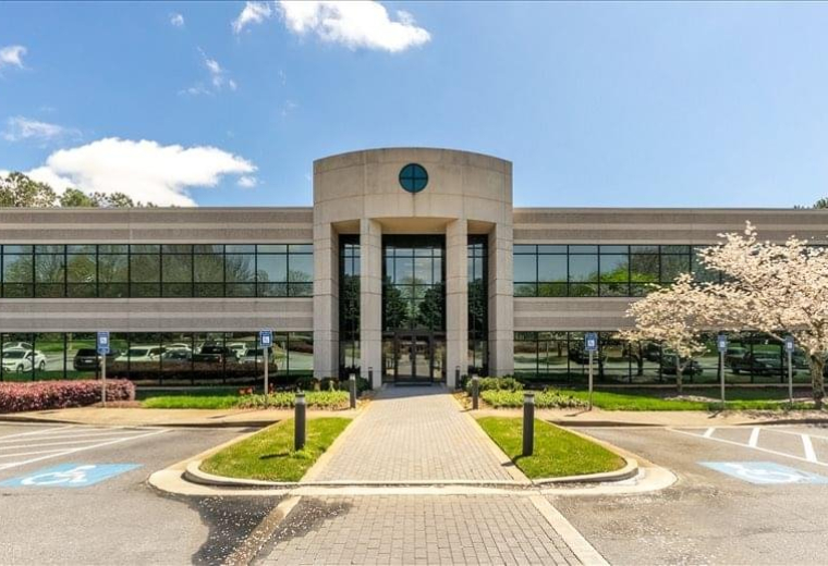 Exterior view of 11555 Medlock Bridge Road, Suite 100