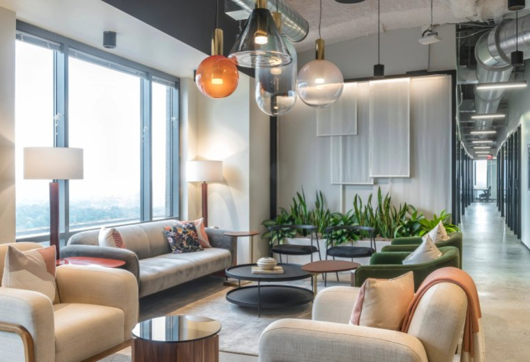 Office spaces in central Atlanta