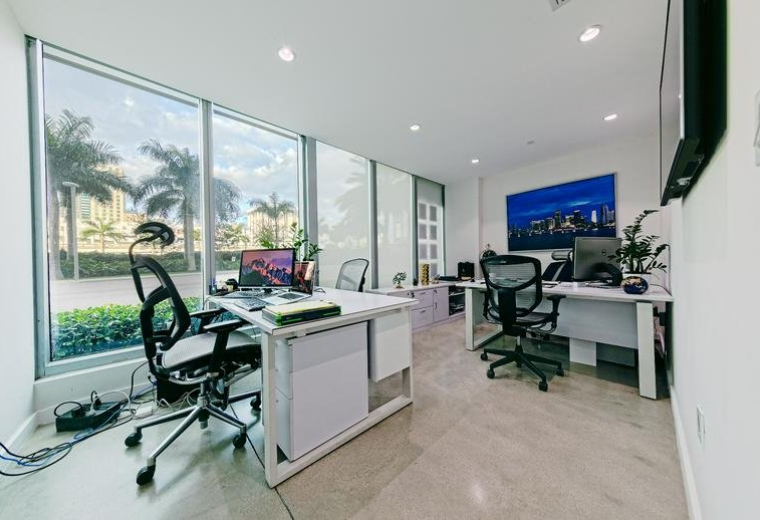 Interior of 350 S Miami Avenue, CUA