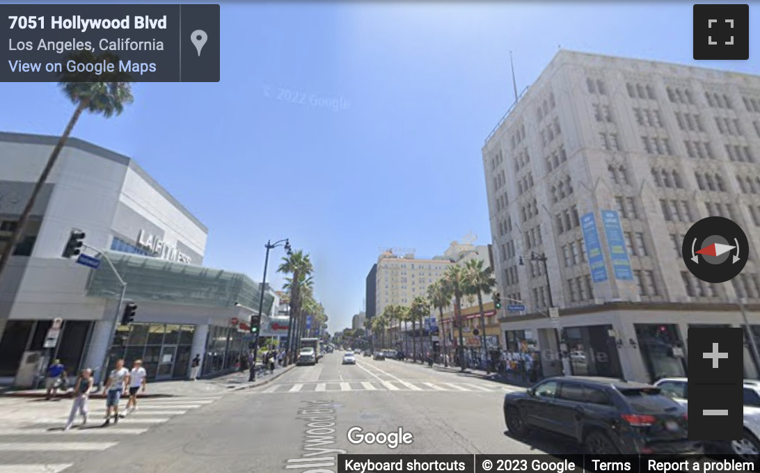 Street View image of Los Angeles, USA