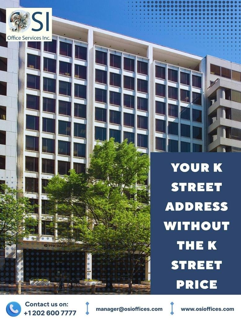 Exterior view of the multi-story office building at 1629, K Street Northwest.