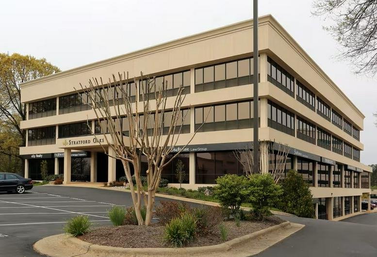 Exterior view of the multi-story professional building at 514 South Stratford Road, Suite 280.