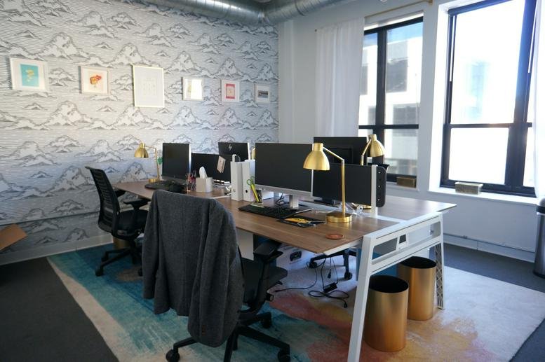 Professional workspace at 1212 North Ashland Avenue, Wicker Park, Chicago, Illinois.