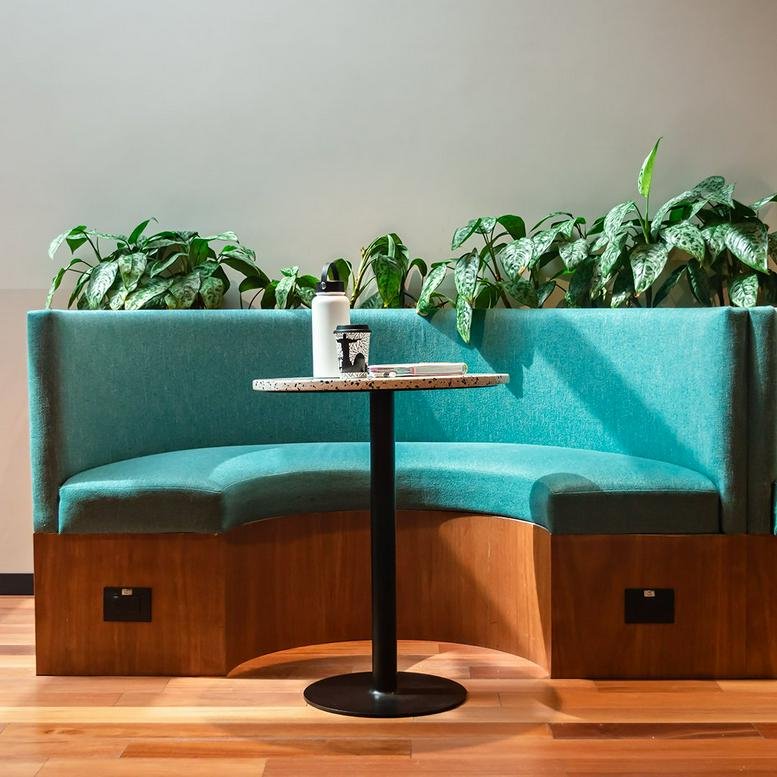 Exterior view of the modern office building at 755 Juan De Arona, Lima, Peru