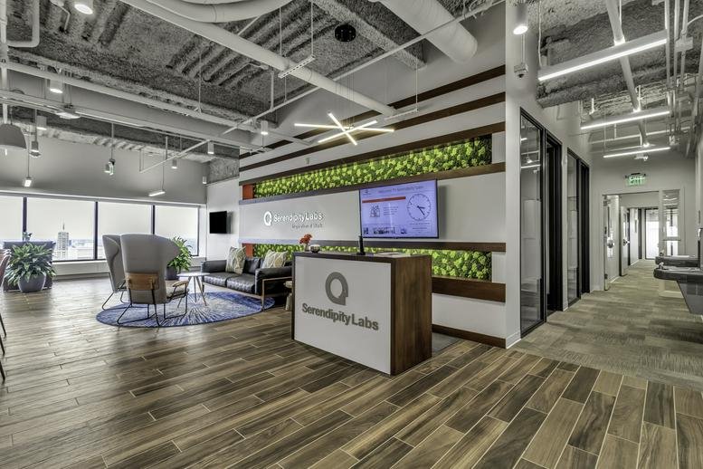 Exterior view of the tall, reddish-brown facade of 1 Seneca Street, 29th Floor, Buffalo, New York.
