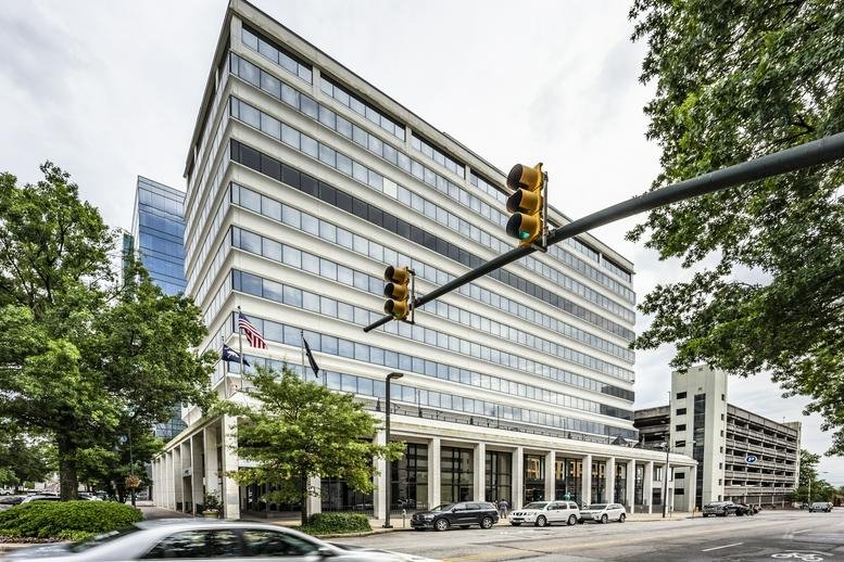 Exterior view of the multi-story office building at 1122 Lady Street, Columbia.