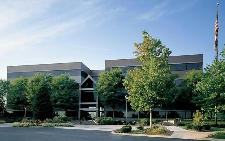 Exterior view of the multi-story professional building at 1853 William Penn Way.