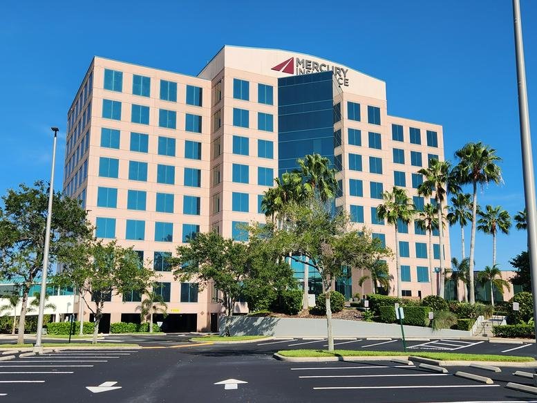 Exterior view of the multi-story commercial building at 1901 Ulmerton Rd.
