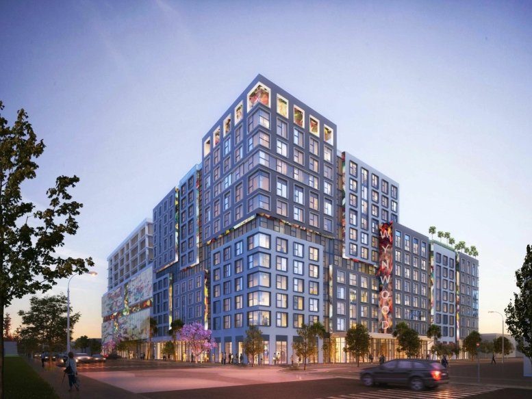 Exterior view of the multi-story modern building at 252 Northwest 29th Street, 9th & 10th Floor.