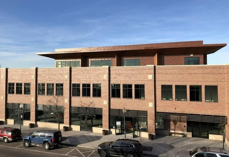 Exterior view of the brick facade building at 2679 W Main Street.