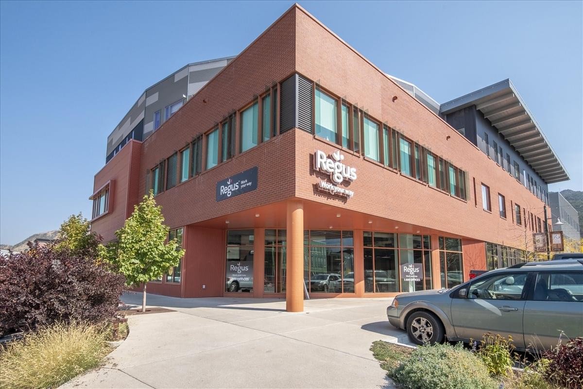 Exterior view of the brick building at 310 Market Street, First Floor, Basalt.