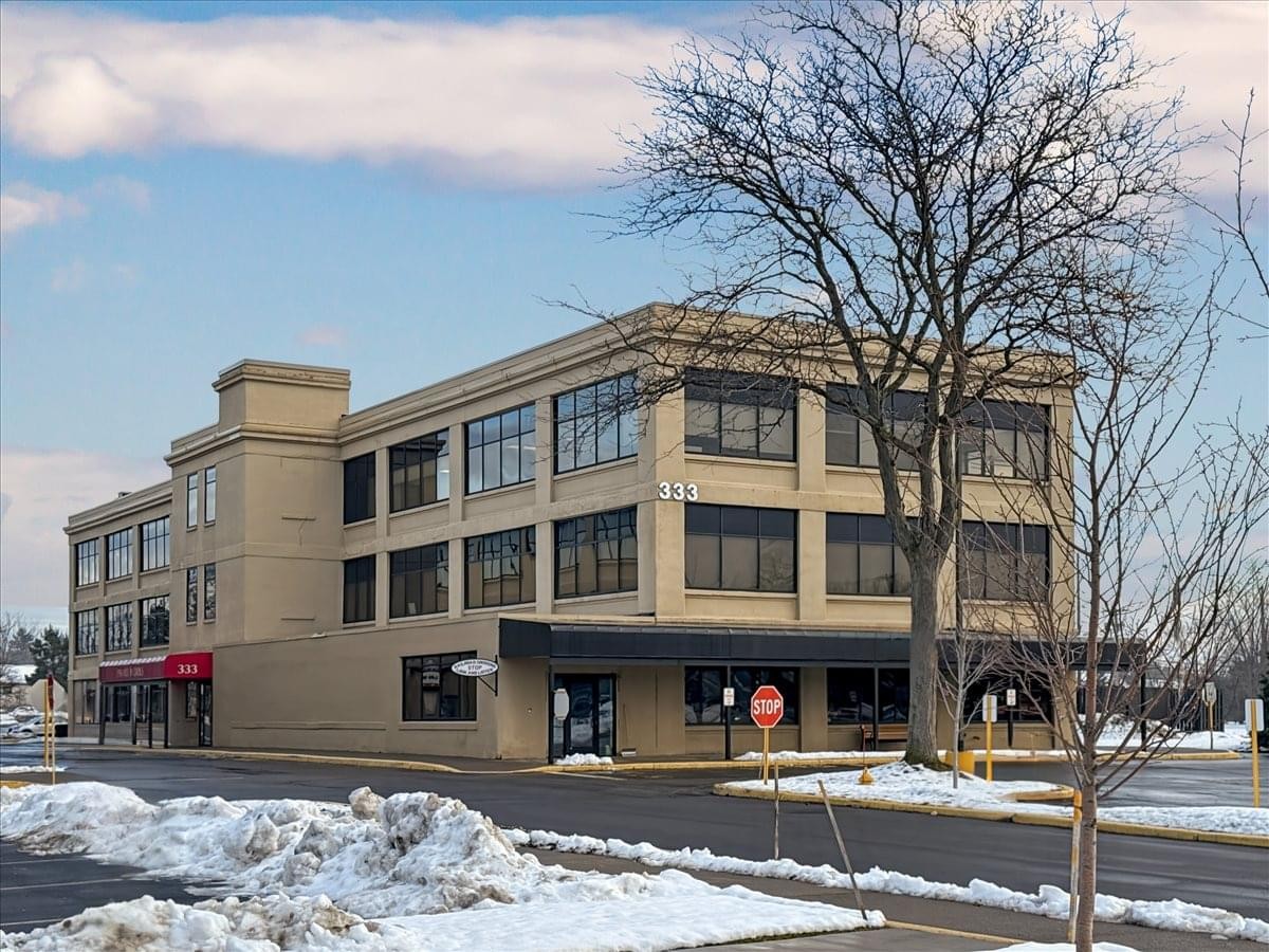 Exterior view of the multi-story office building at 333 West Commercial Street.