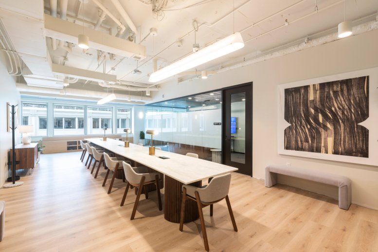Spacious coworking area at 601 13th Street NW, 12th Floor, Downtown, Washington DC.