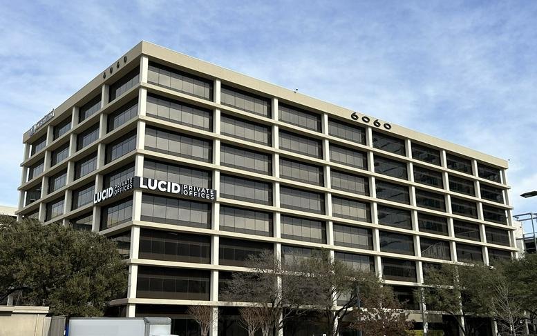 Exterior view of the multi-story office building at 6060 North Central Expressway.