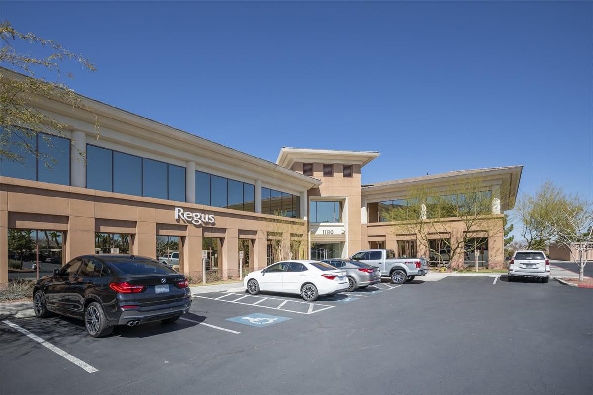 Exterior view of the multi-story professional building at 1180 Town Center Drive, Suite 100.