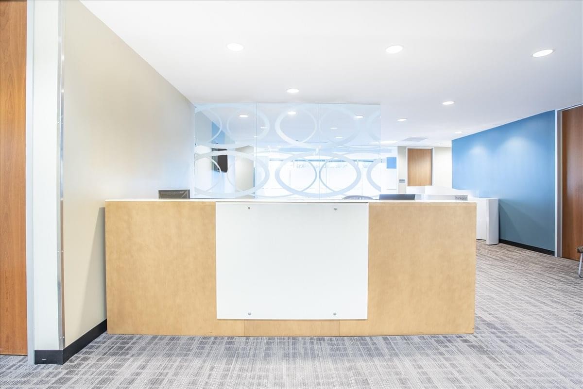 Professional reception desk at 1255 Treat Boulevard, Suite 300, Treat Center.