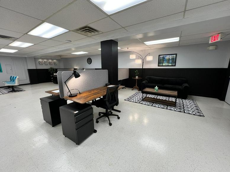 Spacious open office at Slope Space, Building 3, Level C, 133 East Mountain Road.