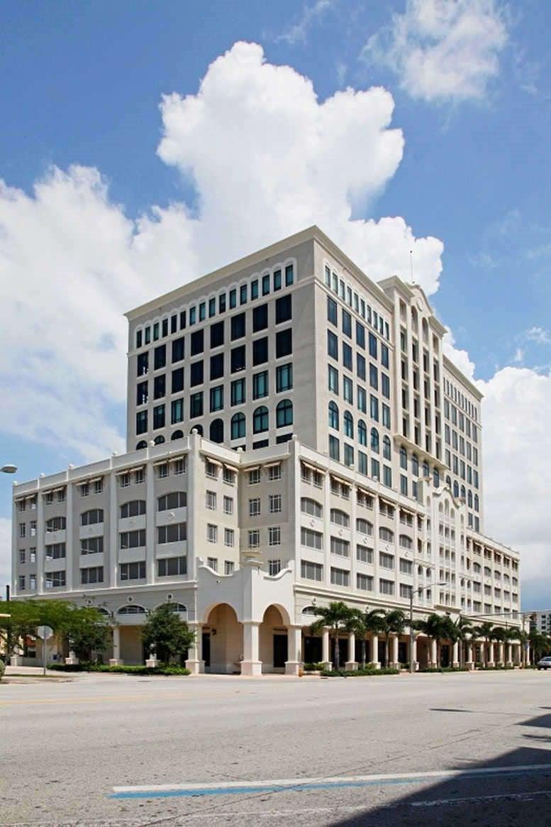 Exterior view of the multi-story professional building at 1600 Ponce de Leon Blvd.