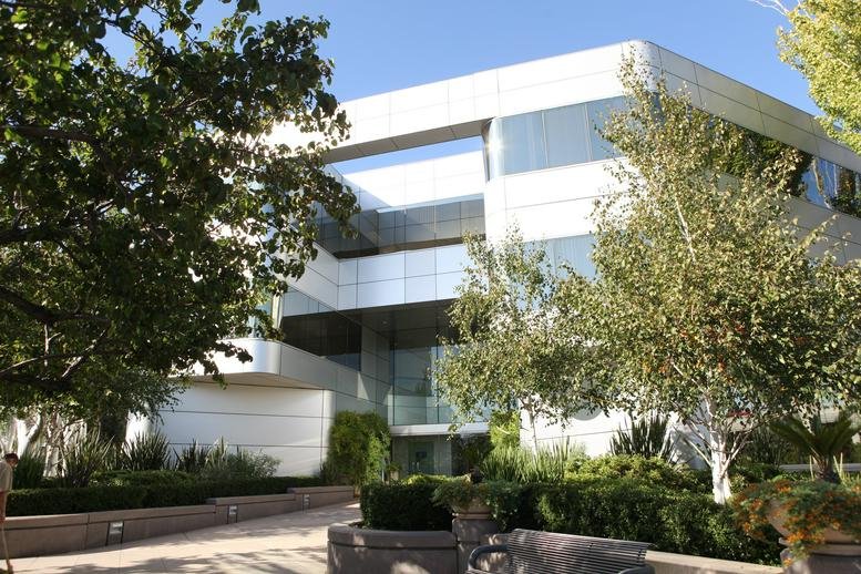 Exterior view of the white facade building at 1900 South Norfolk Street, Suite 350, PAC San Mateo.
