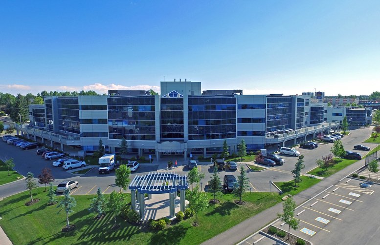 Exterior view of the multi-story professional building at 1925 18th Avenue NE.