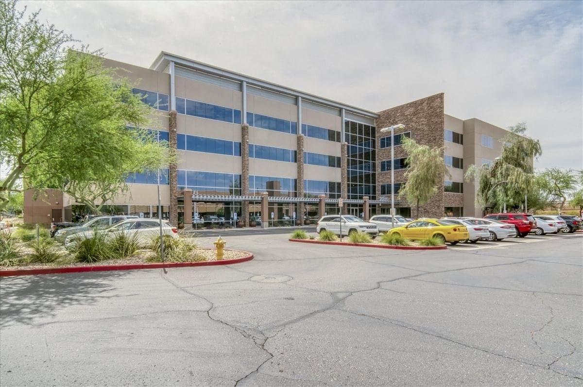 Exterior view of the Desert Ridge Corporate building at 20860 North Tatum Boulevard.