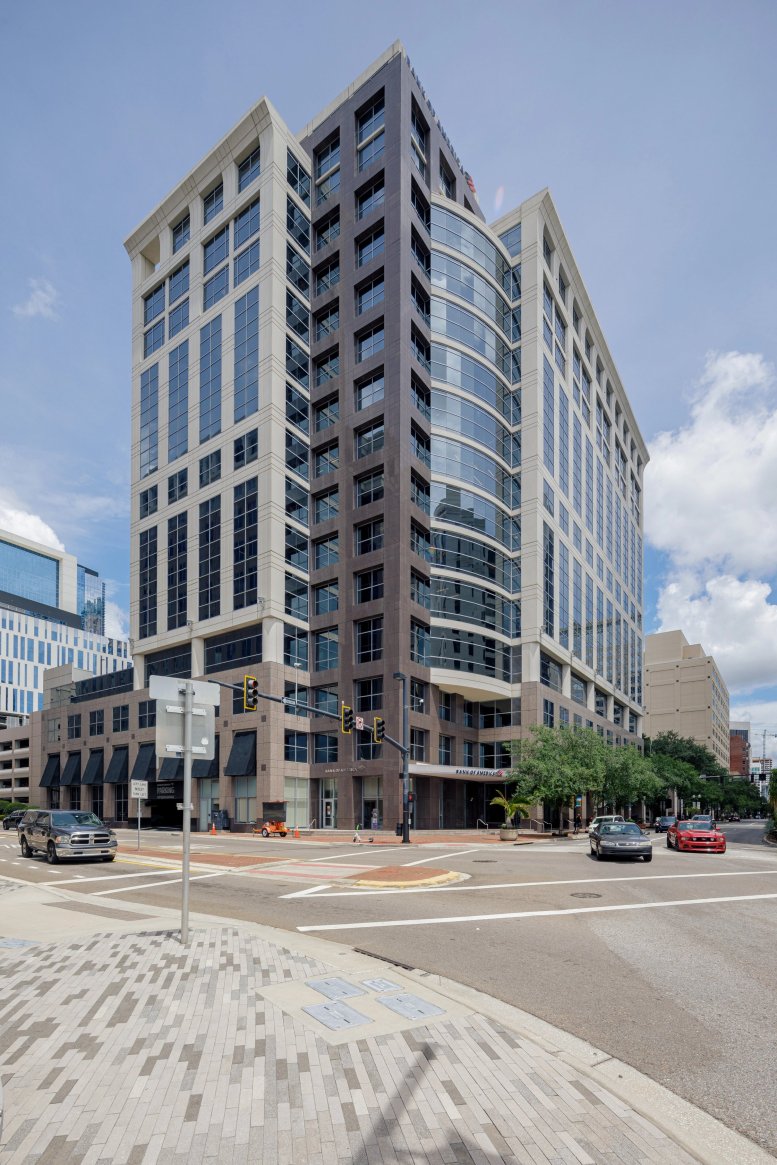 Exterior view of the multi-story professional building at 300 S. Orange Ave, 100.