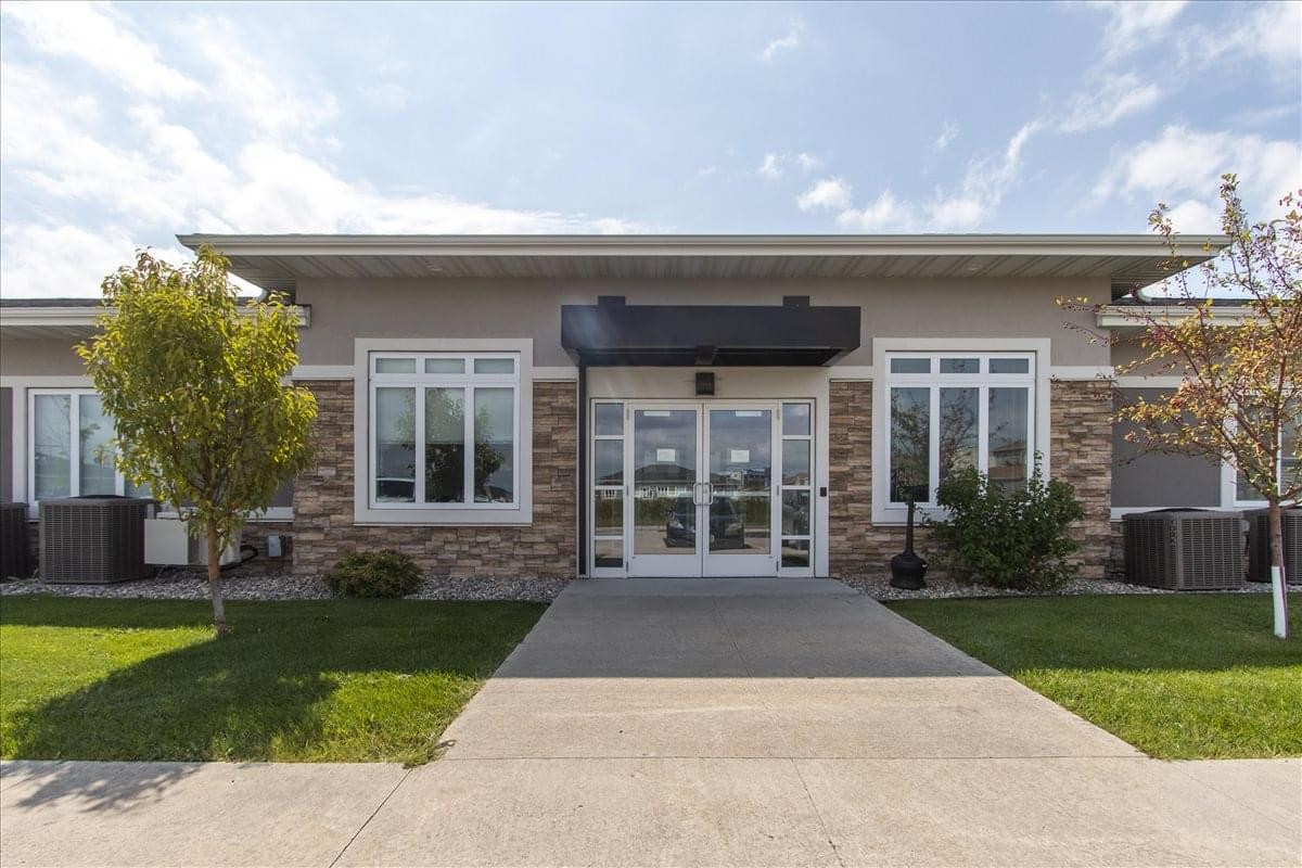 Exterior view of the single-story building at 3523 45th Street South, Suite 100.