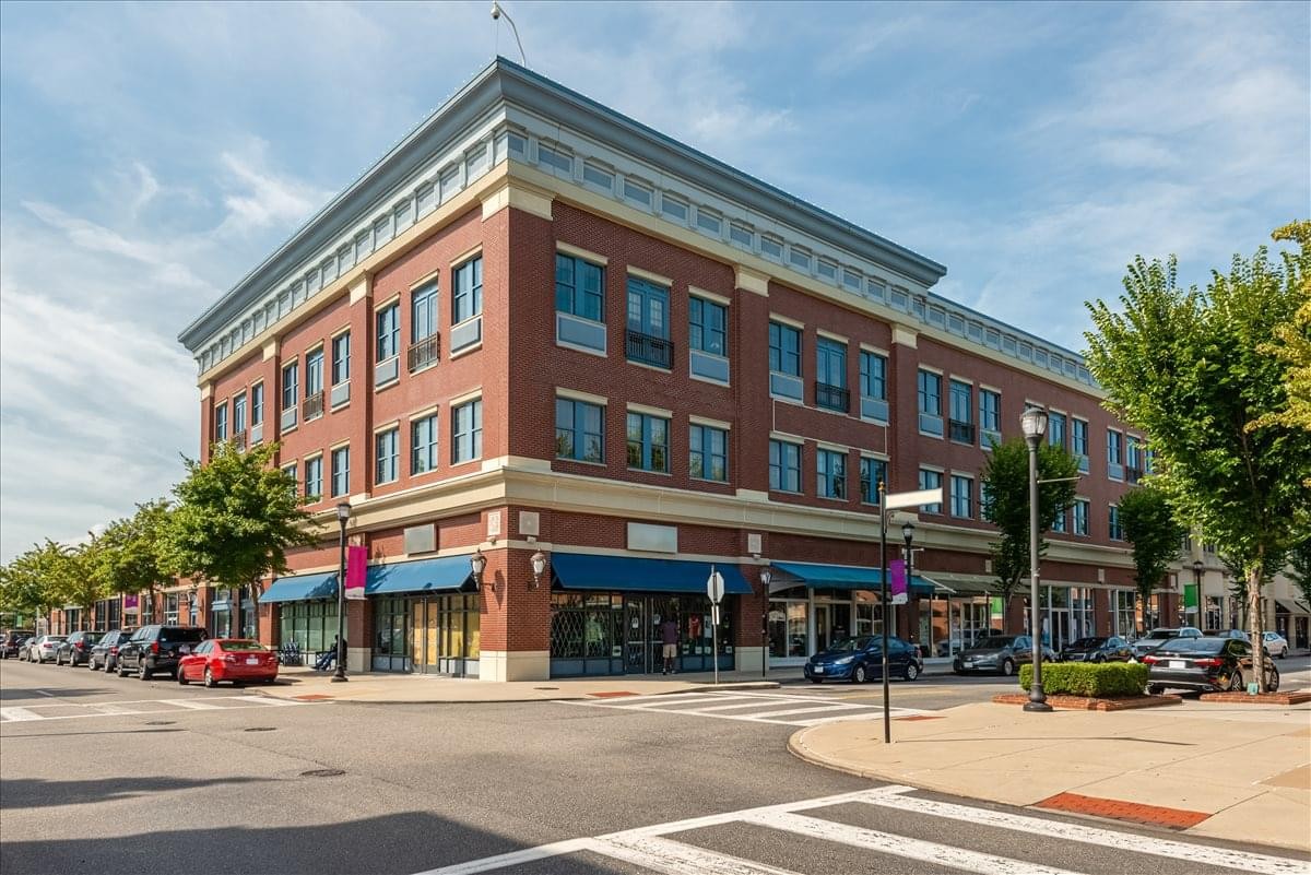 Exterior view of the brick facade building at 4410 East Claiborne Street.