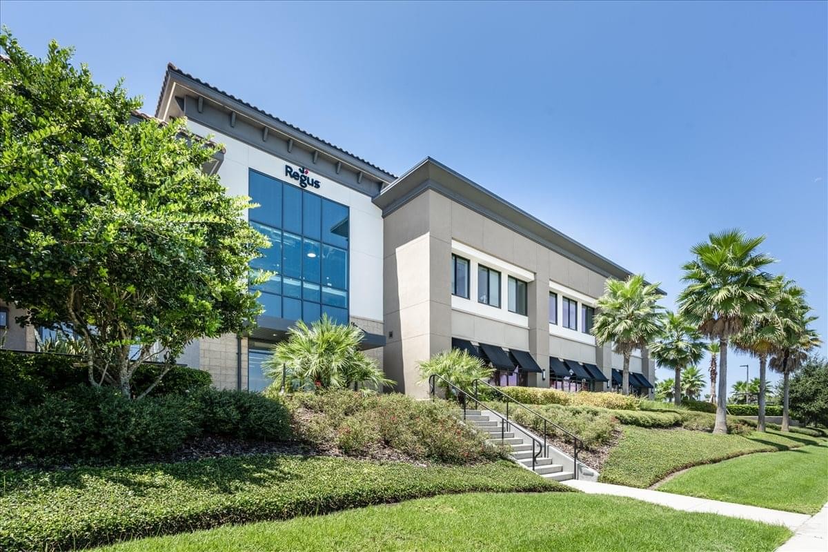 Exterior view of the contemporary professional building at 4757 The Grove Drive, Suite 200.
