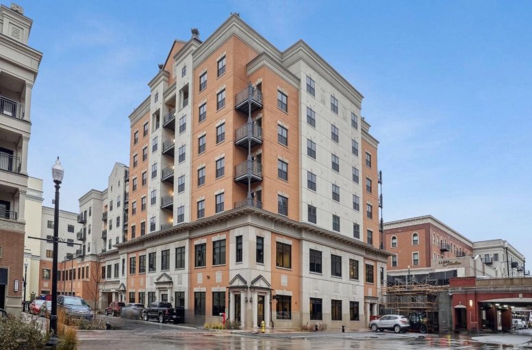 Exterior view of the brick and stone Wren Building, Suite 120, 750 Veterans Way.