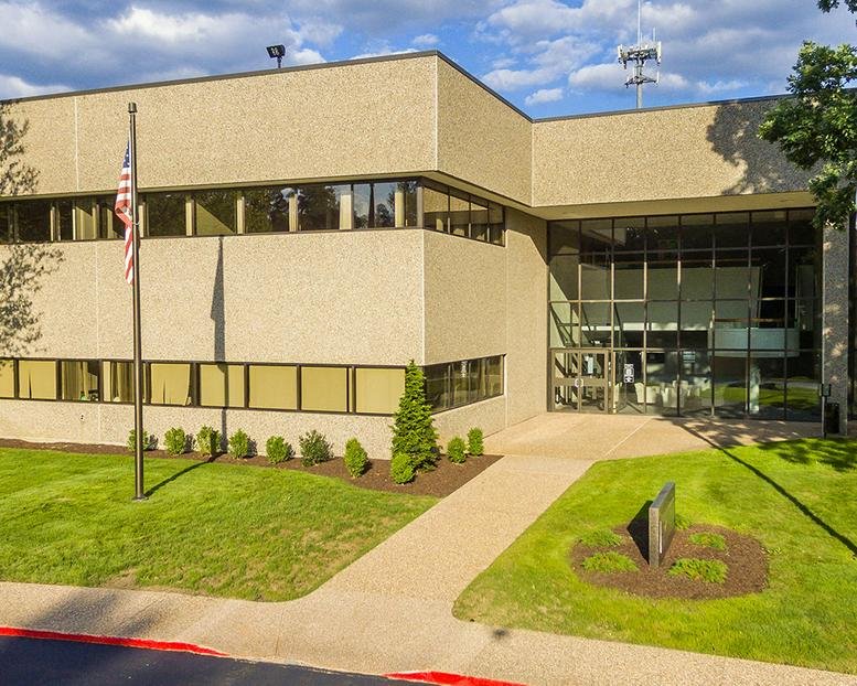 Exterior view of the professional office building at 85 Swanson Road, Boxborough, Massachusetts.