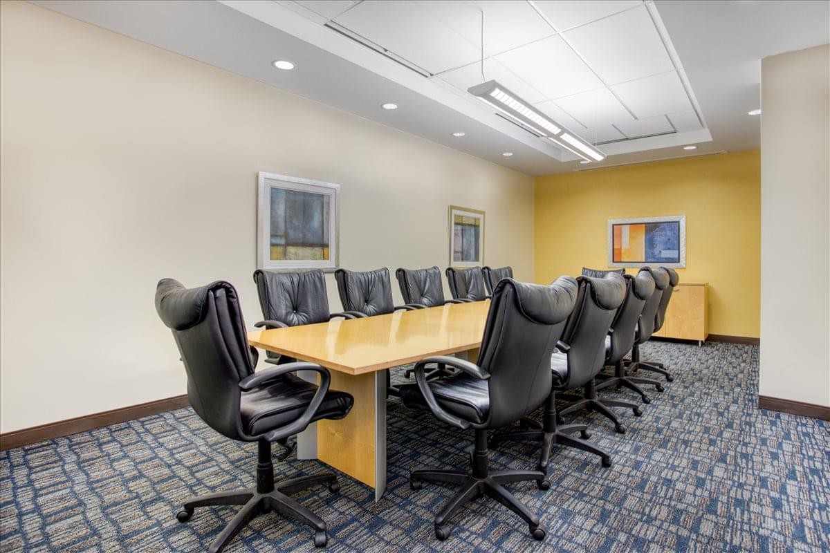 Spacious boardroom at St. Louis-Chesterfield, 100 Chesterfield Business Parkway, 2nd Floor.