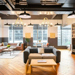 Interior of 1550 Wewatta Street, Triangle Building