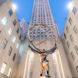Exterior image of 45 Rockefeller Plaza, 20th floor