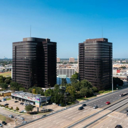 Exterior view of 7322-7324 Southwest Freeway, Arena Towers